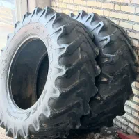 یه جفت لاستیک تراکتور18/30با ۴۰% عاج