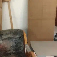 مبل تکی با چوب تخت نءوپان