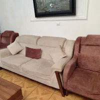 مبل هفت نفره طبی با پارچه نایک