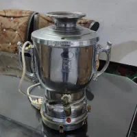 میز ناهارخوری ۶ نفره چوبی و سماور برقی|میز و صندلی غذاخوری|الشتر, |دیوار