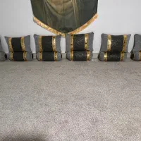 روبالشتی ها جدید و زیبا|رختخواب، بالش، پتو|یاسوج, |دیوار