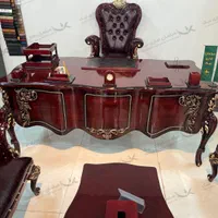 میز مدیریت مارشال ، مبلمان اداری  مارشال ماهگونی|دفتر کار|تهران, شهرک ولیعصر جنوبی|دیوار