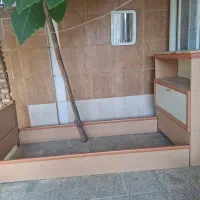 تخت خواب تک نفره بسیار تمیز