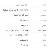 سکه دوره عثمانی|کلکسیون سکه، تمبر، اسکناس|تهران, الهیه|دیوار