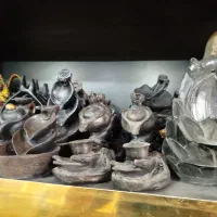 جاعودی و بطری اب