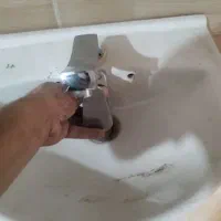 روشویی کابینتی pvcدیواری با شیر اهرمی نو|لوازم سرویس بهداشتی|تهران, افسریه جنوبی|دیوار