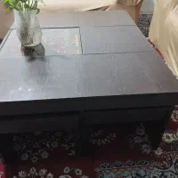 میز سالم قهوه ای چهار تامیز تو خودش است|مبلمان خانگی و میز عسلی|کاشمر, |دیوار