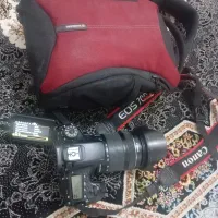 دوربین عکاسی 70D canon با لنز 18*135|دوربین عکاسی و فیلم‌برداری|کرج, کمال‌شهر|دیوار