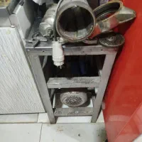 وسایل رستوران .چرخ گوشت صنعتی  . پاچینی جوجه گردون