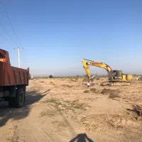 حمل شن و ماسه و مصالح وخدمات لودر و کمپرسی