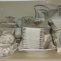 چینی گل برجسته