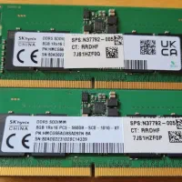 دو عدد رم ۸ گیگ DDR5