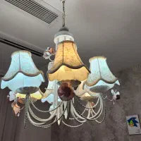 لوستر ۶ شعله دخترانه