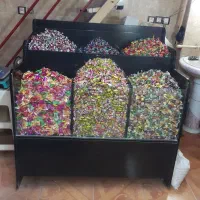جا حبوباتی وغیره...|ظروف نگهدارنده، پلاستیکی، یک‌بارمصرف|مسجد سلیمان, |دیوار