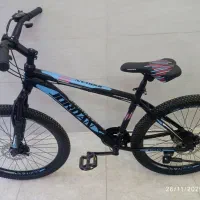 دوچرخه آلمینیوم ترمز دیسکی 24 دنده توپی بلبرینگ|دوچرخه، اسکیت، اسکوتر|نجفآباد, الله اکبر|دیوار