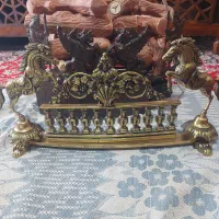 شومینه درحد نو با وسایل کامل