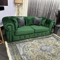 مبل چستر فیلد سبز|مبلمان خانگی و میز عسلی|تهران, یافت آباد جنوبی|دیوار