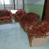 یک دست مبل راحتی کار تهران دست دوم در حد نو|مبلمان خانگی و میز عسلی|تربت‌حیدریه, کاشانی|دیوار