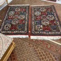 قالیچه دستبافت ذرع و نیم جفت بختیار خشتی