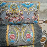 بالش6عددلوله ای 6عددپشتی اماده فروش