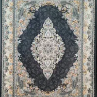 فرش جانت دودی طلایی ۱۲۰۰