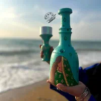 قلیون بندری|صنایع دستی و سایر لوازم تزئینی|کاکی, |دیوار