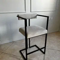 صندلی به همراه شیشه روی اپن (میزنهارخوری)|میز و صندلی غذاخوری|مشهد, الهیه|دیوار