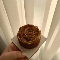 کیک سیب دارچین تک نفره