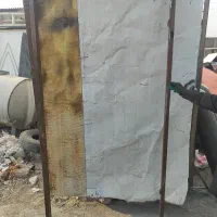 حفاظ اکاردیونی تمام گل سنگین قدیمی راست بازشو