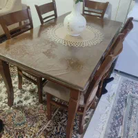 میز نهار خوری 6  نفره کاملا چوب|میز و صندلی غذاخوری|بوکان, |دیوار