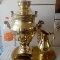 سماور برنجی قدیمی