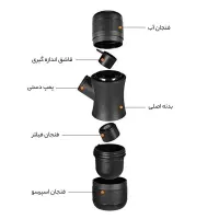 اسپرسو ساز دستی مدل تیریم|سماور، چای‌ساز، قهوه‌ساز|تهران, ونک|دیوار