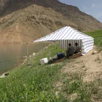 سایبان بزرگ برزنتی مناسب ماهیگیری وکمپیگ