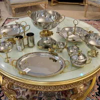 ظروف پذیرایی برنج استیل هندی وارداتی