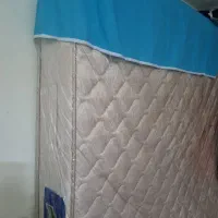 تشک دو نفره کرم رنگ|تخت و سرویس خواب|پرند, فاز ۳|دیوار