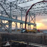 بنا نما کار و کارگر ساختمانی در مجتمع فولاد مبارکه