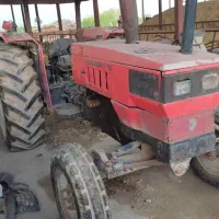 تراکتور سام ایتالیا مدل ۸۵ کم کار کردو دستگاه بیلر