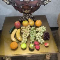 ظرف همراه میوه مصنوعی