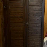 کمد و میز تلویزیون چوبی