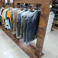 رگال چوبی لباس و چوب کار|فروشگاه و مغازه|اهواز, کوی باهنر|دیوار