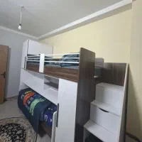 تخت خواب دو طبقه نوجوان ژیک|تخت و سرویس خواب|گرگان, |دیوار