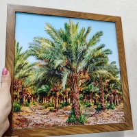 تابلو نخلستان|تابلو، نقاشی، عکس|اهواز, سیصد دستگاه|دیوار