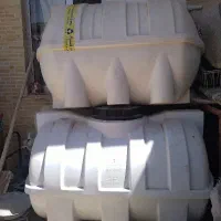 دوعدد تانک پلاستیکی  سه لایه ضدجلبک