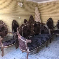 مبل نه نفره|مبلمان خانگی و میز عسلی|شاهینشهر, شهرک گلدیس|دیوار