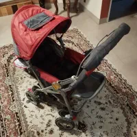 کالسکه بچه برند ارابه کاملا سالم و تمیز