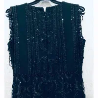 لباس مجلسی تمام کار شده مشکی|لباس|سیرجان, |دیوار