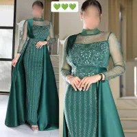 لباس مجلسی فول نگینی بدون ریزش 20362