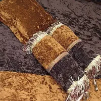 روتختی مخمل لایکو ترک لحاف بالش کوسن روی تخت خواب