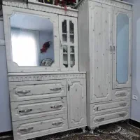 تخت دونفره ، کمد،دراور