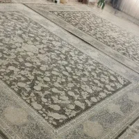 فرش ۹ متری یک جفت ۱۲۰۰شانه درحد نو تمیز